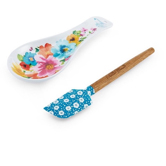 Pioneer Woman Breezy Blossom Spoon Rest - Picture 2 of 6